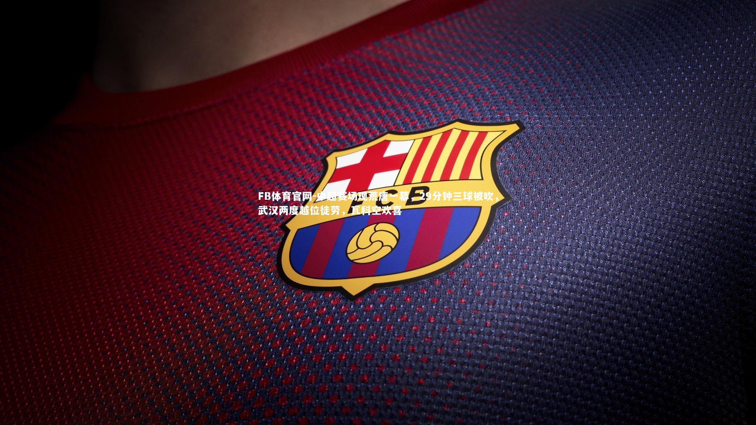 中超赛场现荒唐一幕，29分钟三球被吹，武汉两度越位徒劳，瓦科空欢喜