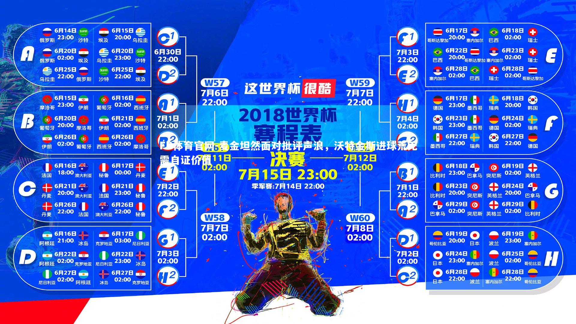 麦金坦然面对批评声浪，沃特金斯进球荒无需自证价值